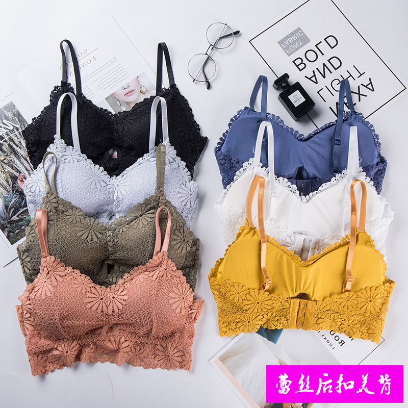 Bralette Triangle Set - 3D sexy Mädchen Spitze Dessous nahtlosen