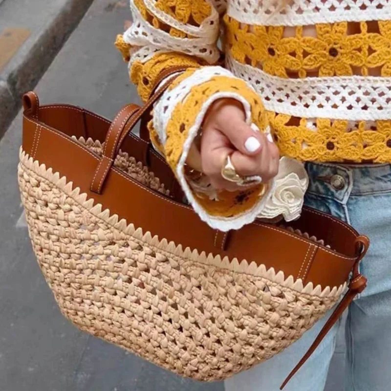 Marke Hohl Woven Strand Tasche – Crochet Bag Raffia Bewertung und Preis