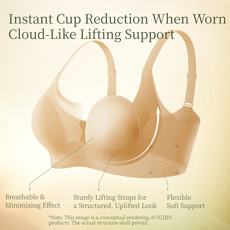 SUJIIN Damen Push-Up Nahtlose  – Bralette Triangle Set Bewertung und Preis