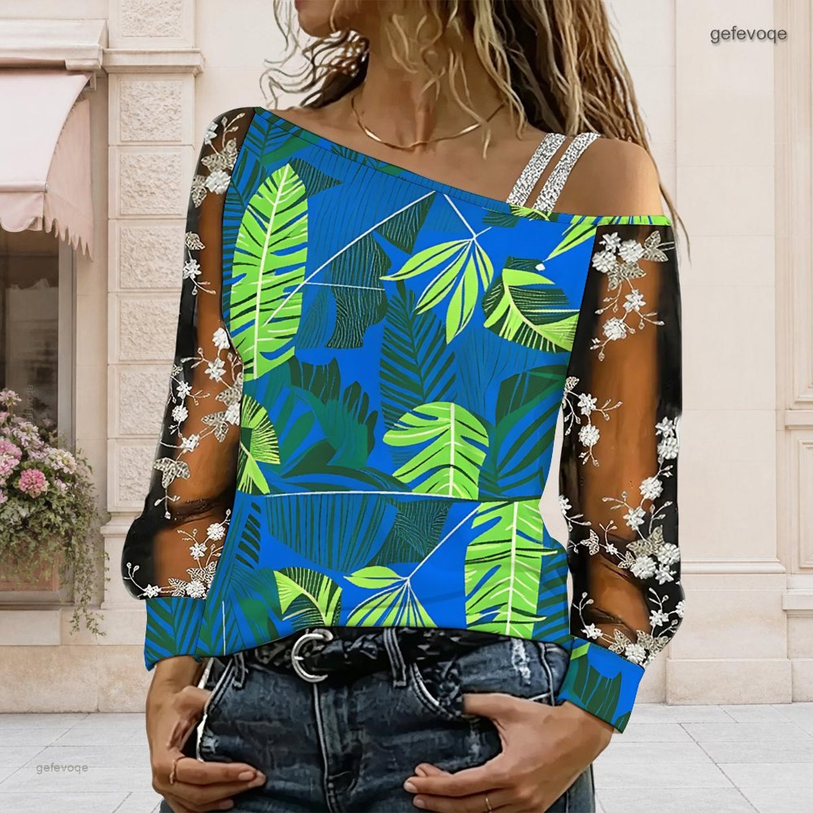 Damen Off-Shoulder Bluse Asymm – Blouse Off Shoulder Bewertung und Preis