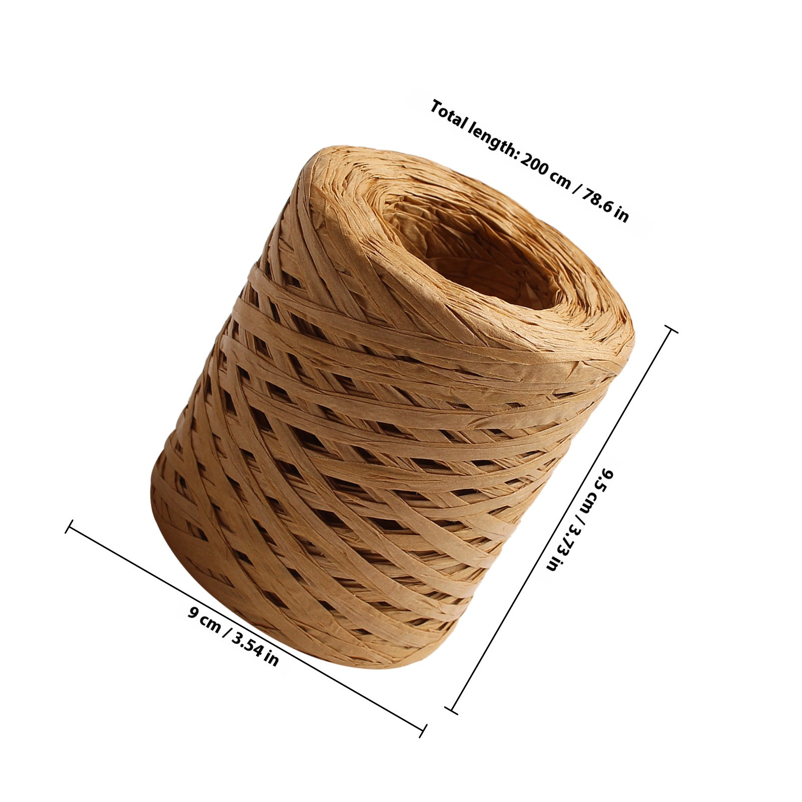1 Rolle Raffia-Papierseil, han – Crochet Bag Raffia Bewertung und Preis