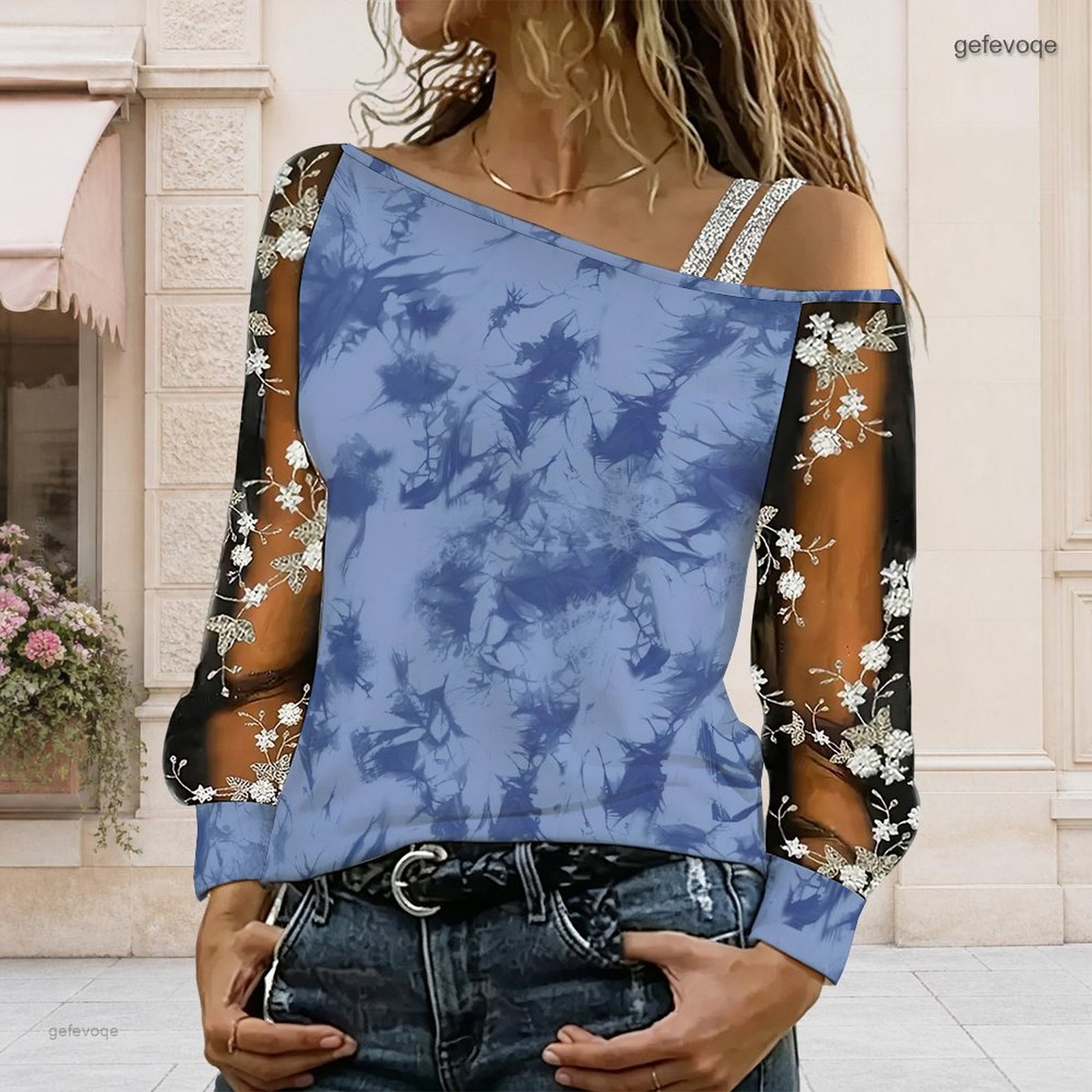Damen Off-Shoulder Bluse Asymm – Blouse Off Shoulder Bewertung und Preis