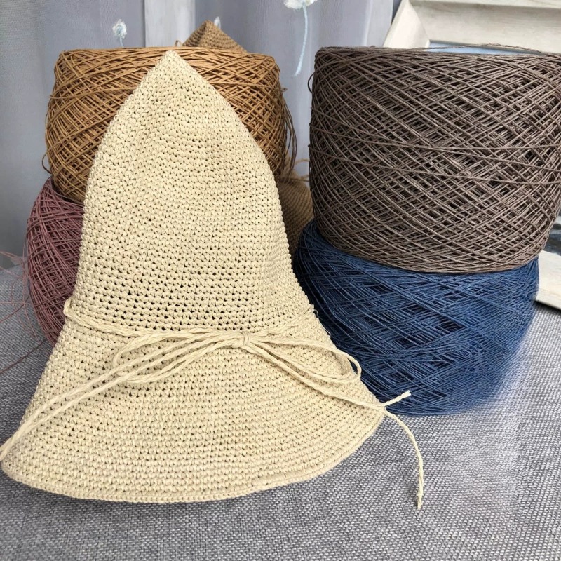 250g extrafeines Baumwoll-Raff – Crochet Bag Raffia Bewertung und Preis