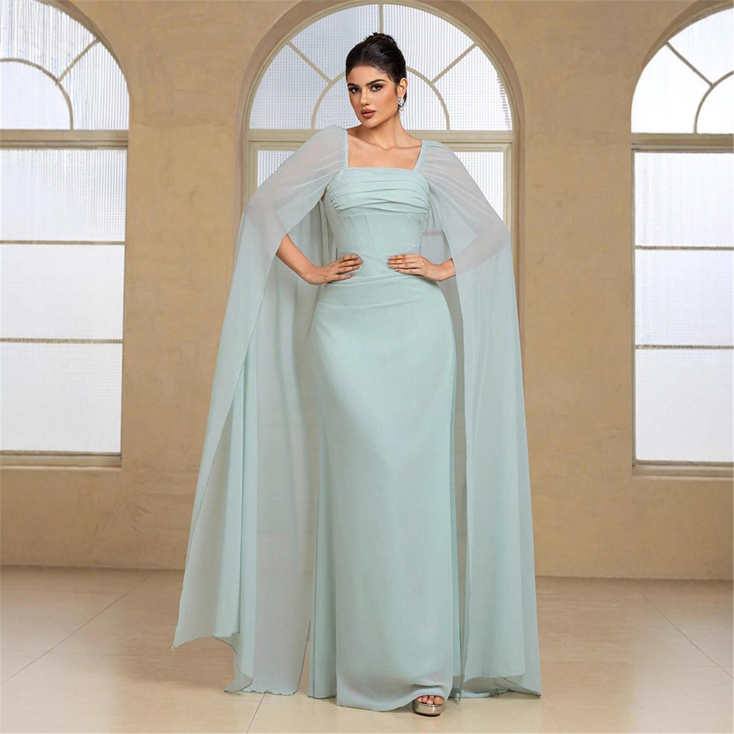 Elegantes langes Abendkleid in – Linen Dress Wrap Bewertung und Preis