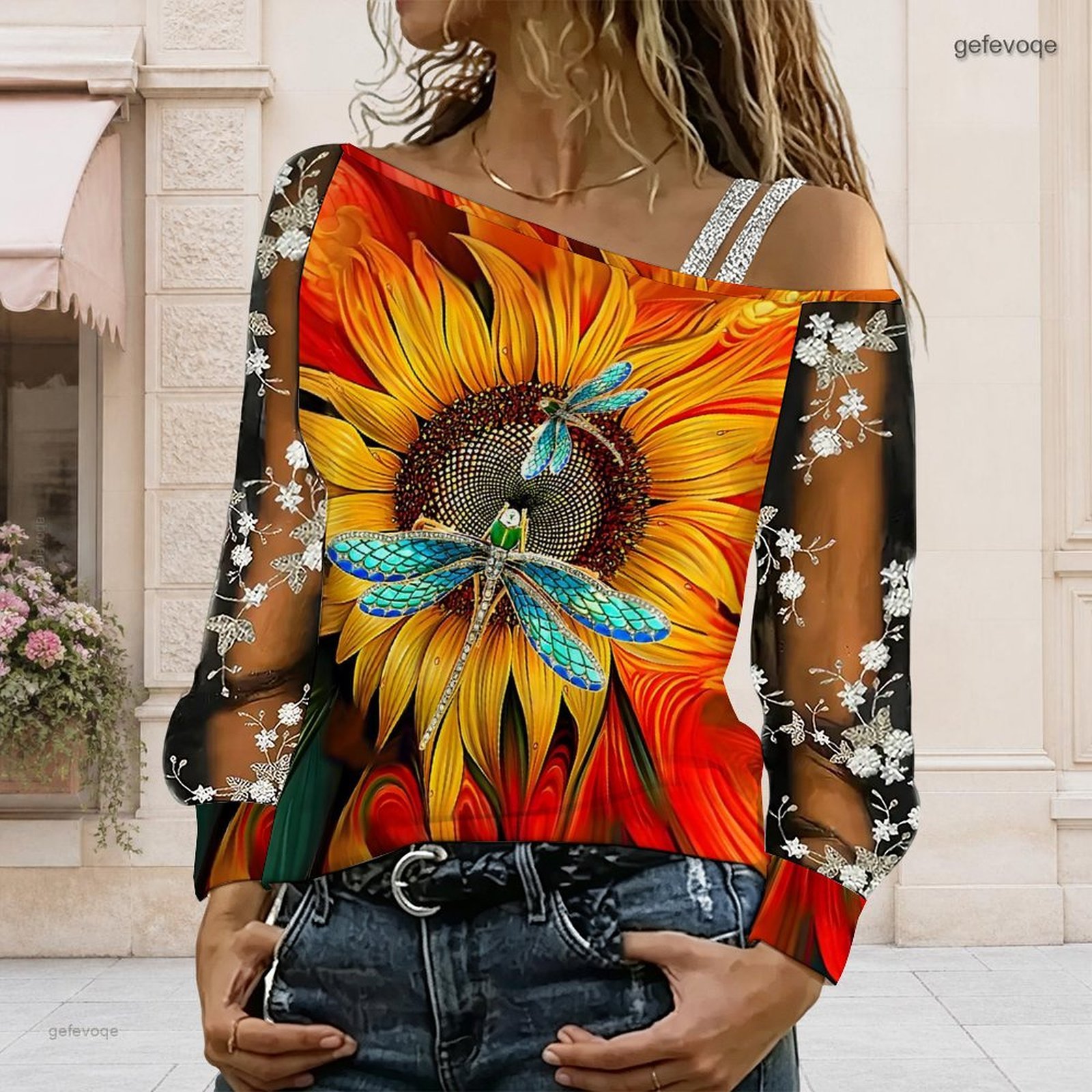 Damen Off-Shoulder Bluse Asymm – Blouse Off Shoulder Bewertung und Preis