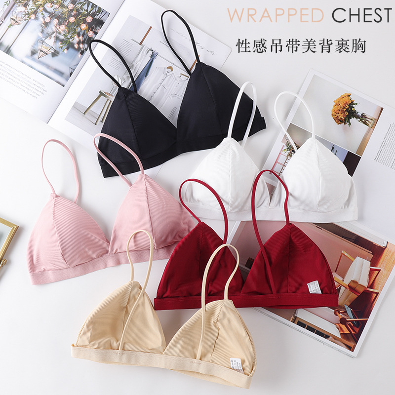 3D sexy Dessous nahtlosen Spor – Bralette Triangle Set Bewertung und Preis