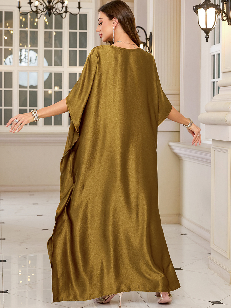 Damen Bestickte Lange Kaftane  – Cover Up Kaftan Bewertung und Preis