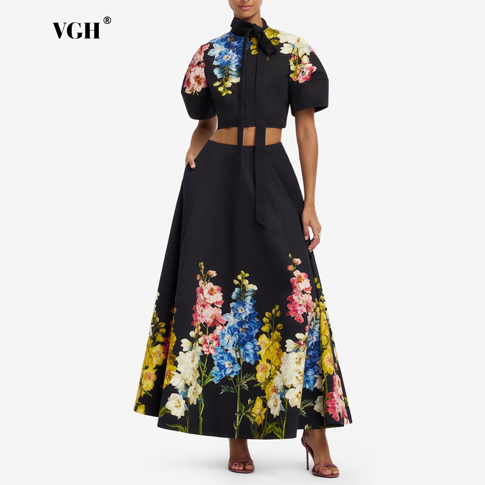 VGH Elegante Zweiteiler-Sets m – Midi Skirt Floral Bewertung und Preis